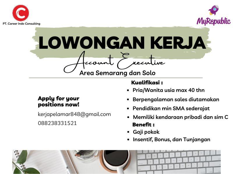 Lowongan Kerja Account Executive Di Pt Career Indo Consulting