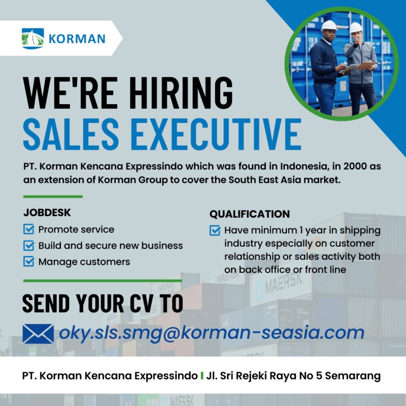 Lowongan Kerja Sales Executive Di Pt Korman Kencana Expressindo