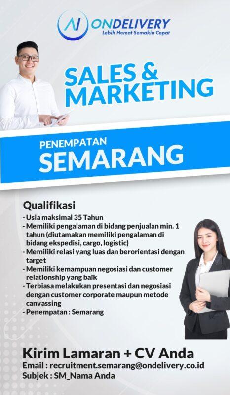 Lowongan Kerja Sales Marketing Di Pt Ondel Teknologi Indonesia