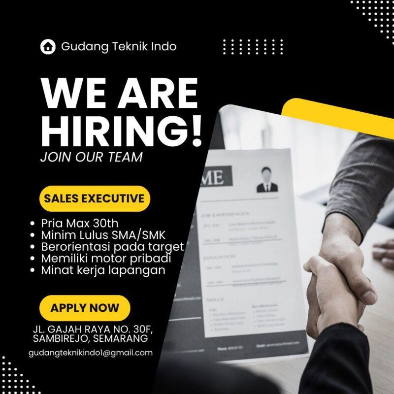 Lowongan Kerja Sales Executive Di Gudang Teknik Indo LokerSemar Id