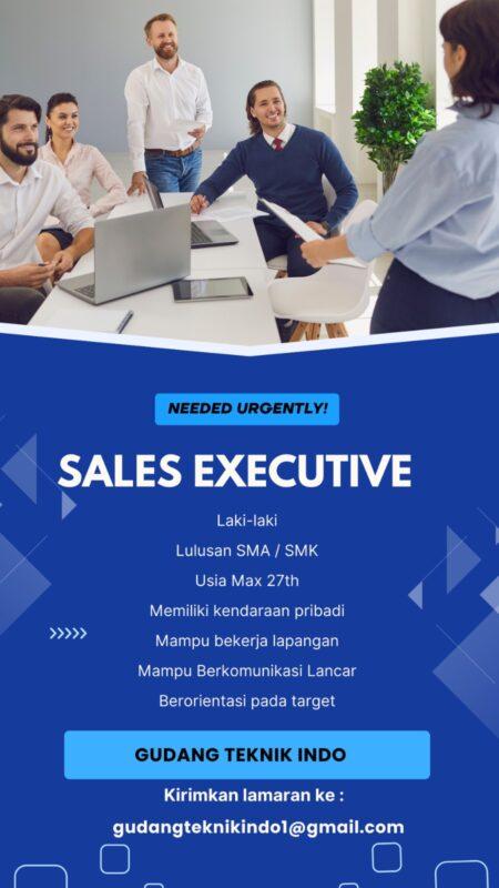 Lowongan Kerja Sales Executive Di Gudang Teknik Indo Lokersemar Id