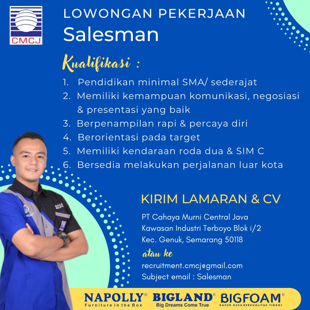 Lowongan Kerja sales representative host livestreaming di pt cahaya bukit bintang