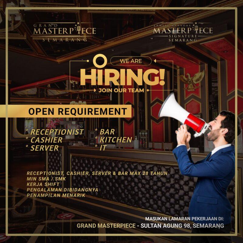 Lowongan Kerja Receptionist Cashier Server Bar Kitchen It Di