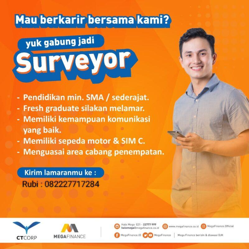 Lowongan Kerja Surveyor Di Mega Finance - Lokersemar.id